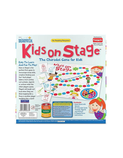 Funskool Games, Kids On Stage, Educational charade game for kids, 2 - 6 players, Ages 3 years and above