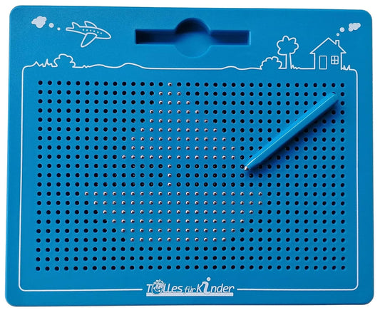TollesfürKinder Magnetic Game for Children - Magic Board with Balls and Pen - Great Activity Children from 3 - The Magic Magnet Game for Stress-free Car Ride