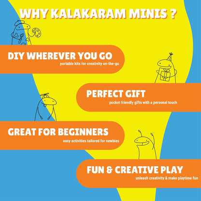 Kalakaram Make Your Own Monster Hand Puppet DIY Kit