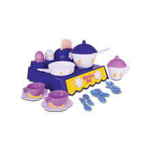 Giggles Funskool Complete Kithcen Playset, Realistic Pretend Cooking Toy for Kids, Encourages Learning & Development, Fun Activity for Babies, Gift Set for Girls, Age 3+ Years