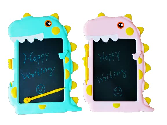 8.5 INCH Dinosaur Design Writing Digital PAD for Kids-ONE Button RUBBING System-Locking of WRINTINGS