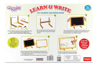 Funskool Giggles Learn and Write 2-in-1 Magnetic Writing Board