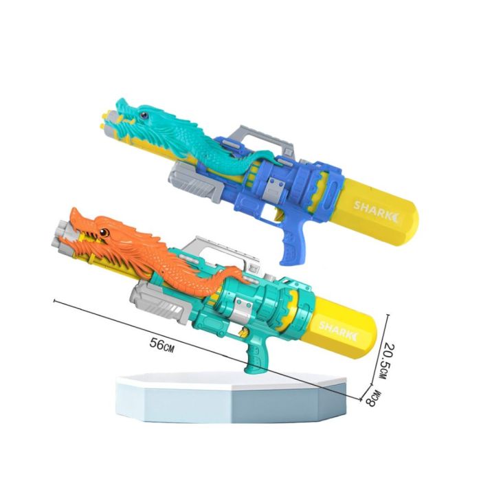 Green - DragoBlaster X1 - Inferno Surge HydroCannon – Ultimate Fire-Breathing Water Blaster for Kids & Adults.