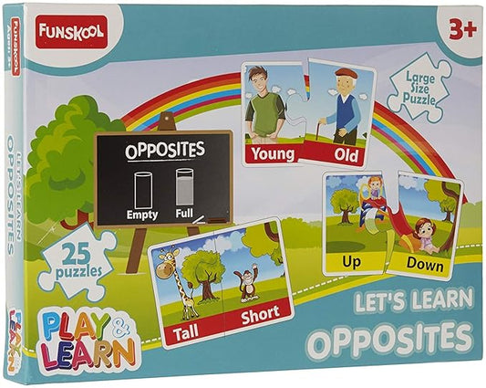 Lets Learn Opposites puzzle
