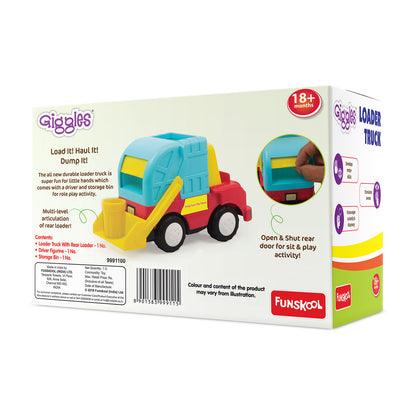 Giggles Kid Vehicles Loader Truck Toy, Multicolor