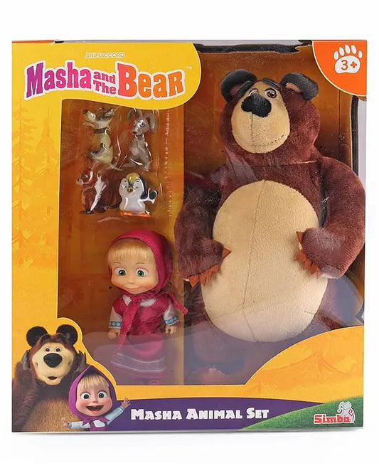 Simba Masha and The Bear Masha`s Animal Set For Ages 3+