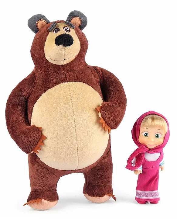 Simba Masha and The Bear Masha Animal Set