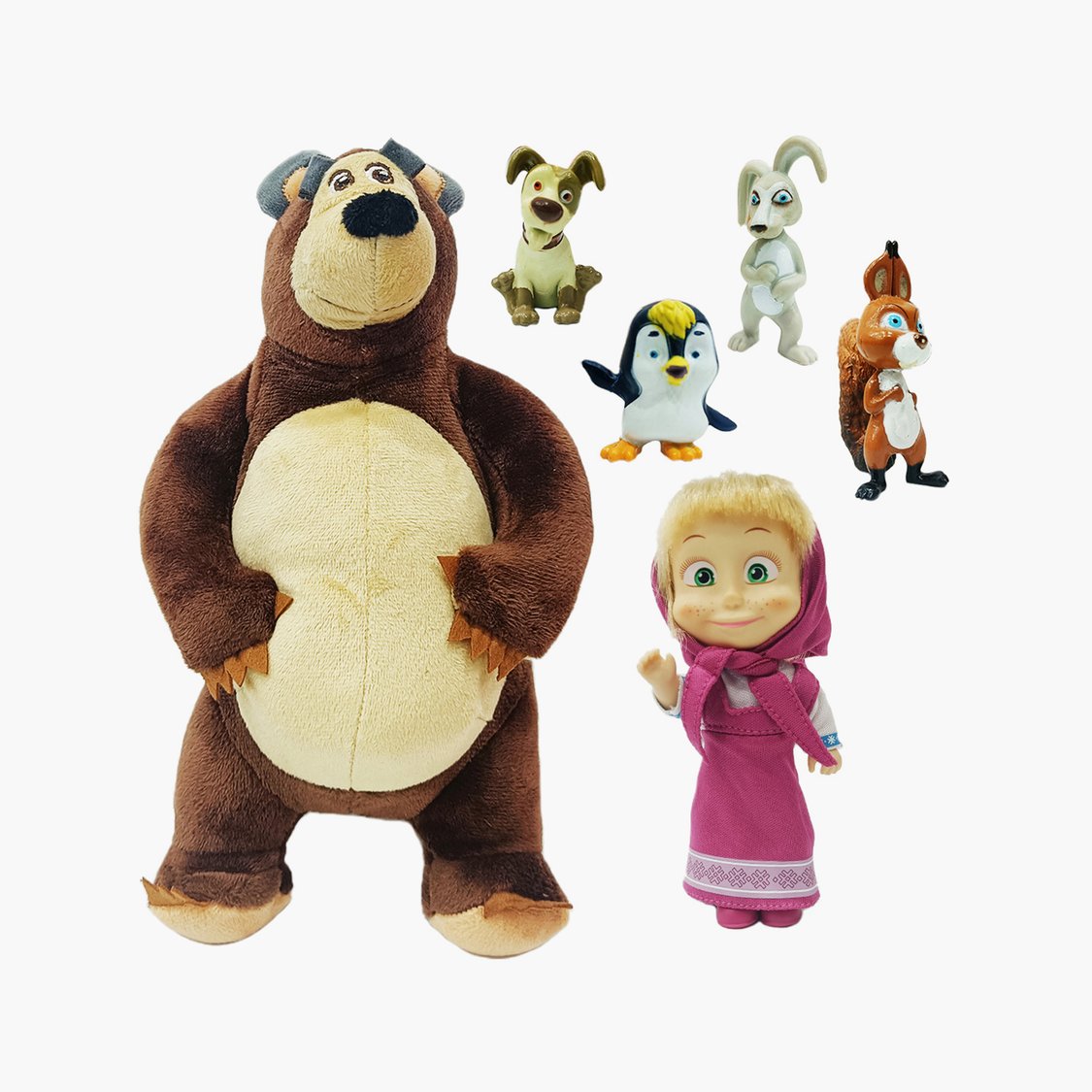 Simba Masha and The Bear Masha Animal Set