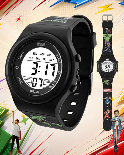 Spiky MB05 Avengers theme Digital Kids Watch