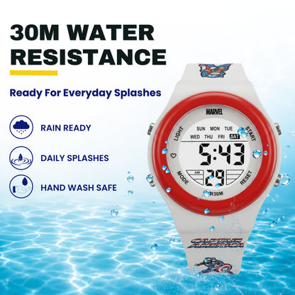 Spiky MB05 Captain America theme Digital Kids Watch