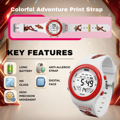 Spiky MB05 Iron Man theme Digital Kids Watch