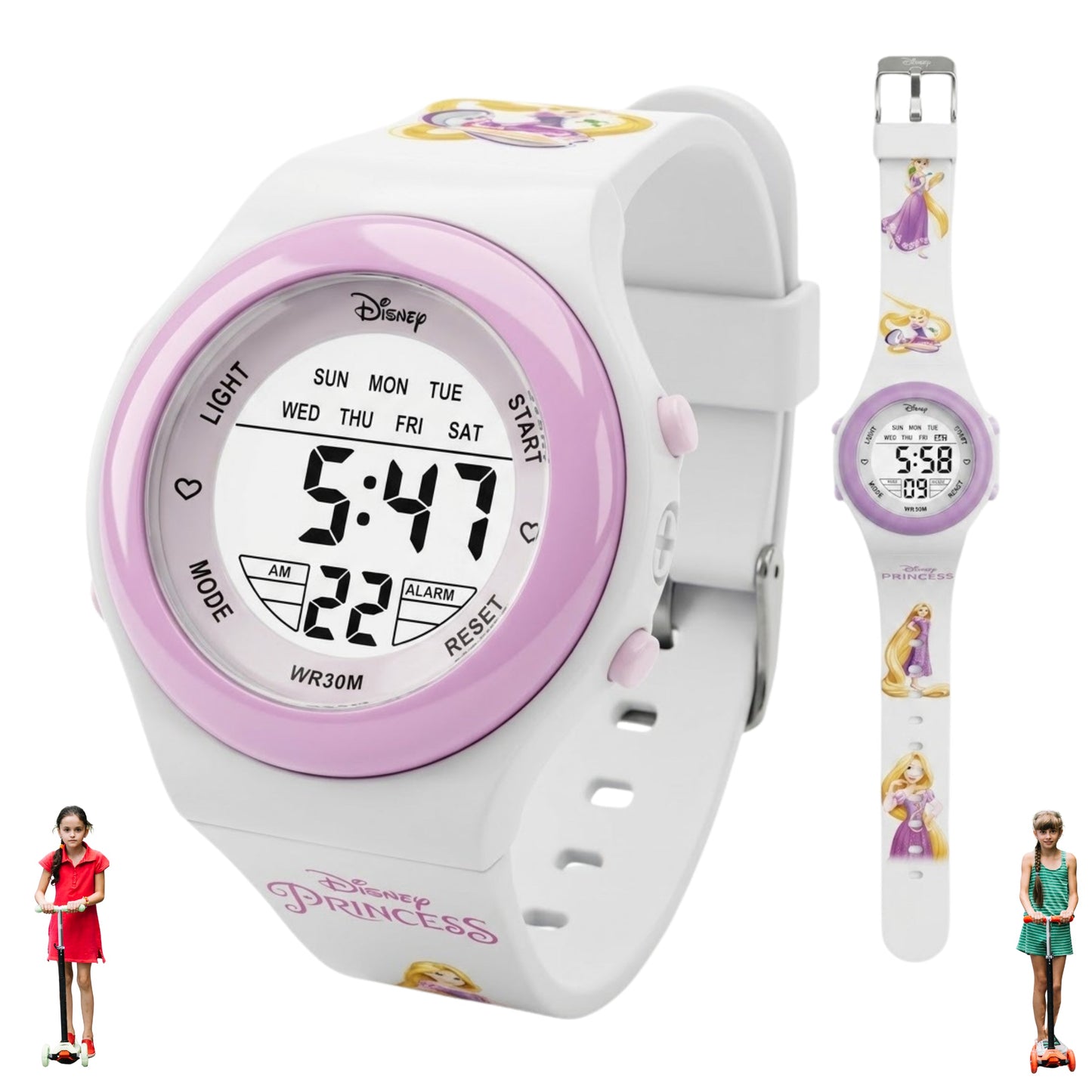 Spiky MB05 Princess theme Digital Kids Watch