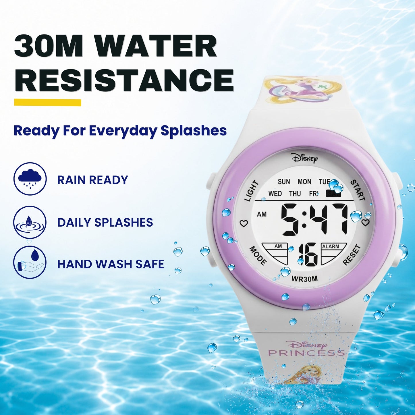 Spiky MB05 Princess theme Digital Kids Watch
