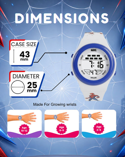 Spiky MB05 Spider Man theme Digital Kids Watch