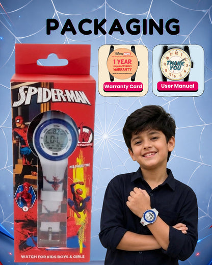 Spiky MB05 Spider Man theme Digital Kids Watch