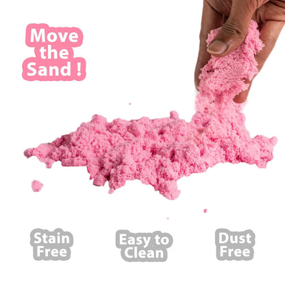 Mini Sand 200gm Kinetic Play Sand with Moulds