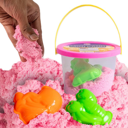 Mini Sand 200gm Kinetic Play Sand with Moulds