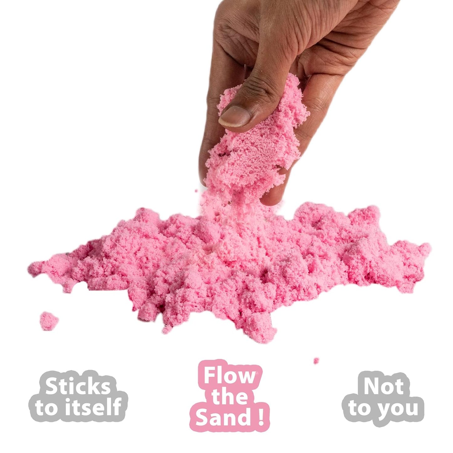 Mini Sand 200gm Kinetic Play Sand with Moulds