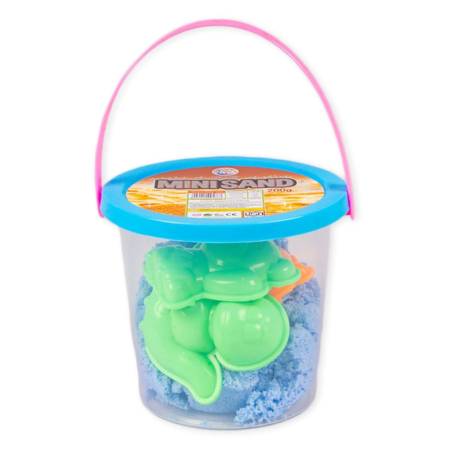 Mini Sand 200gm Kinetic Play Sand with Moulds