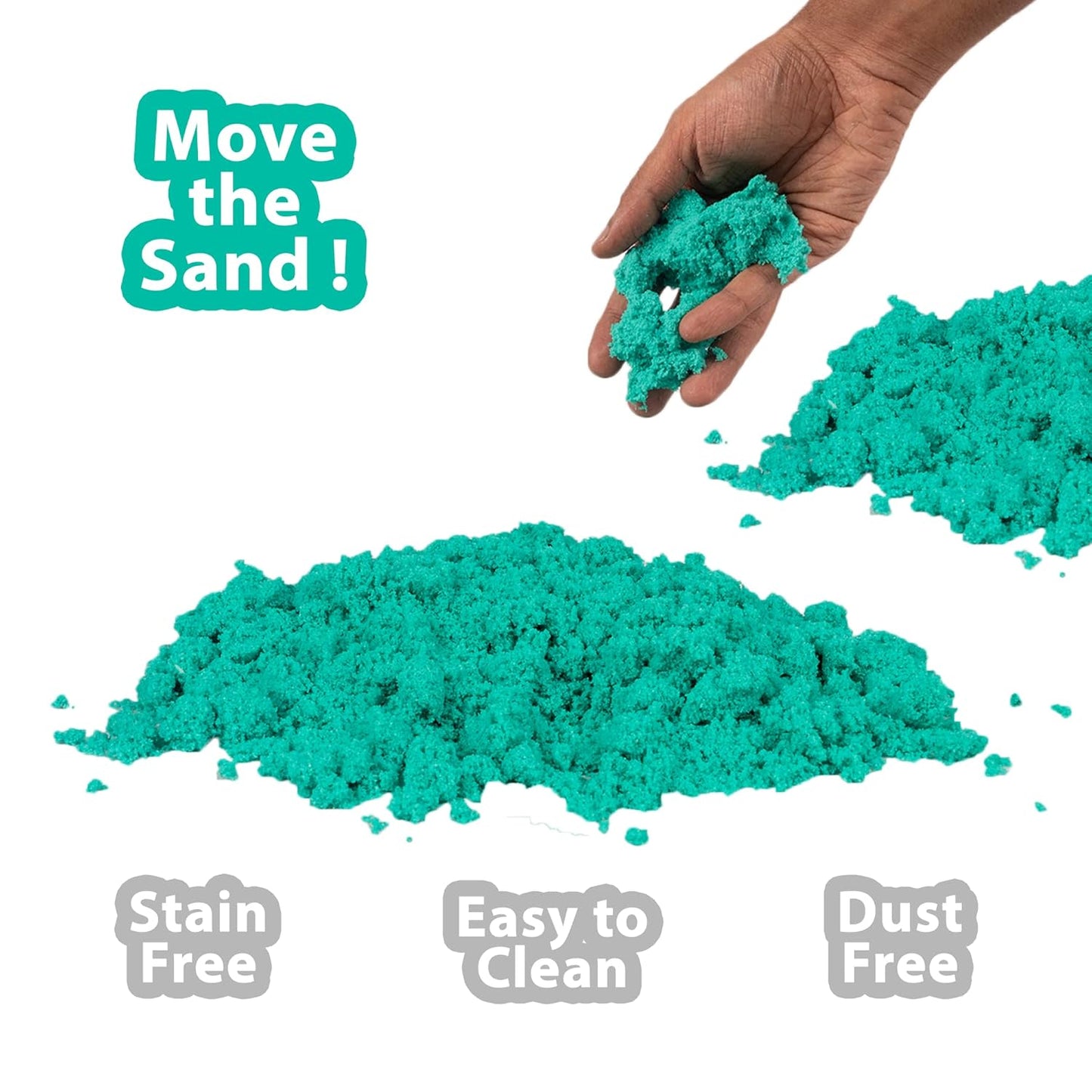 Mini Sand 200gm Kinetic Play Sand with Moulds