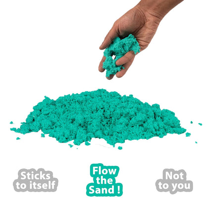Mini Sand 200gm Kinetic Play Sand with Moulds