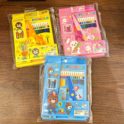 Colouring And Craft Gift Set (Set of 6 Items)