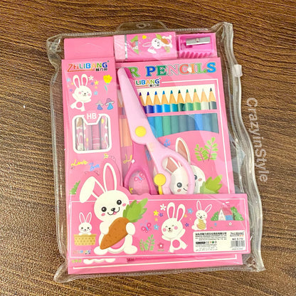 Colouring And Craft Gift Set (Set of 6 Items)