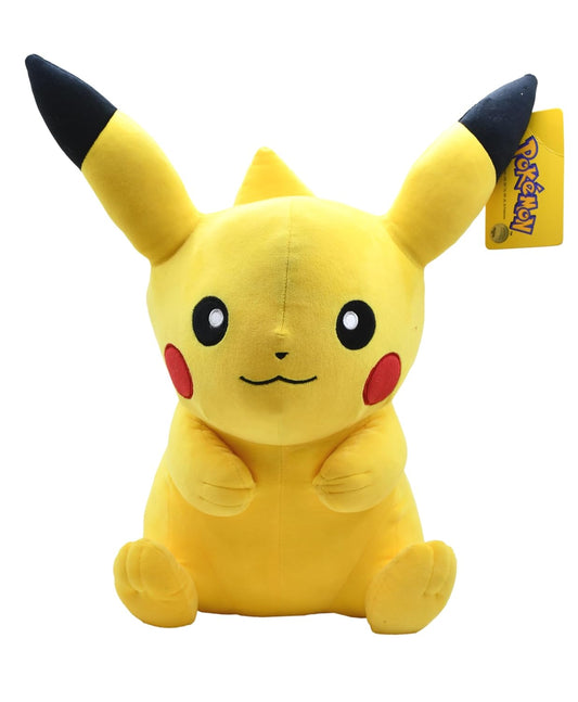 Pokémon Pikachu Plush - Officially Licensed - Quality & Soft Stuffed Animal Toy - Great Gift For Kids, Boys, Girls & Fans Of Pokemon - 30 Cm