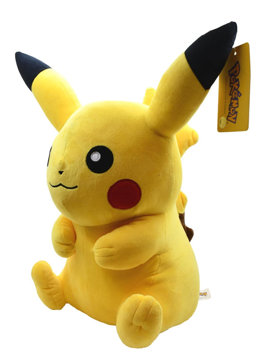 Pokémon Pikachu Plush - Officially Licensed - Quality & Soft Stuffed Animal Toy - Great Gift For Kids, Boys, Girls & Fans Of Pokemon - 30 Cm