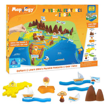 Mapology Physical Features of India– 3D Educational Puzzle Map for Kids