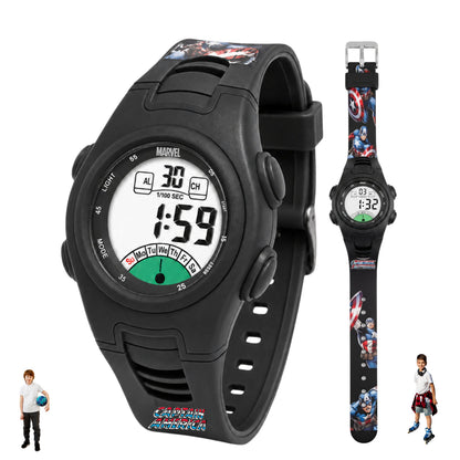 Spiky MV07 Captain America theme Digital Kids Watch