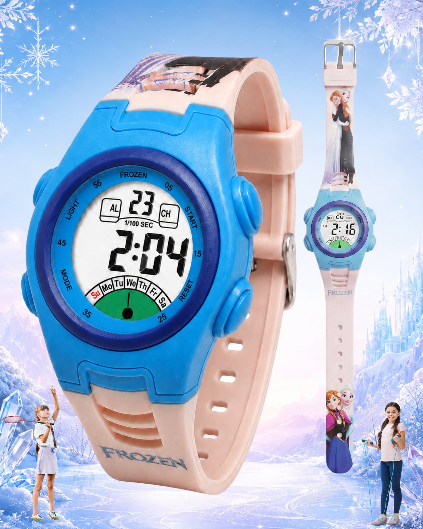 Spiky MV07 Frozen theme Digital Kids Watch
