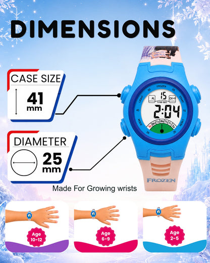 Spiky MV07 Frozen theme Digital Kids Watch