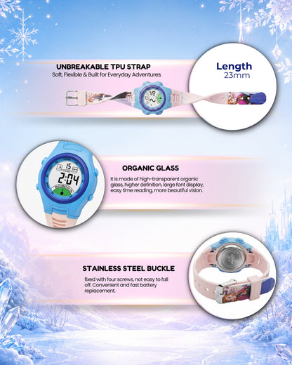 Spiky MV07 Frozen theme Digital Kids Watch