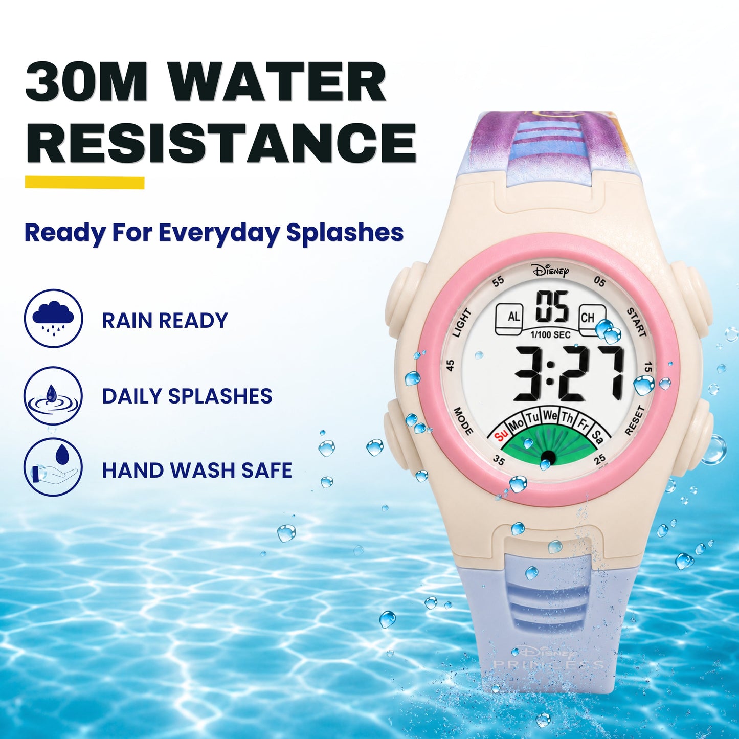Spiky MV07 Princess theme Digital Kids Watch