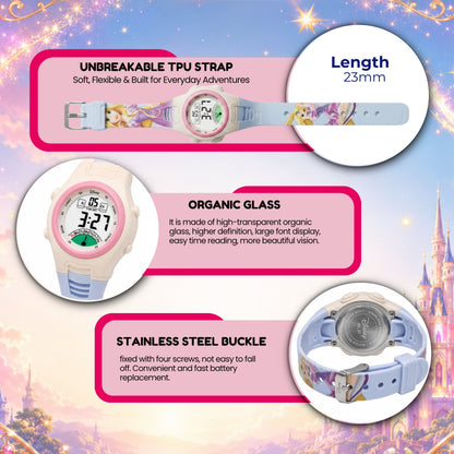 Spiky MV07 Princess theme Digital Kids Watch