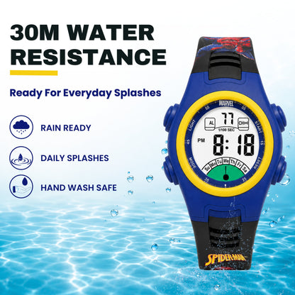 Spiky MV07 Spider Man theme Digital Kids Watch