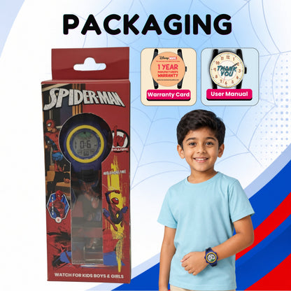 Spiky MV07 Spider Man theme Digital Kids Watch