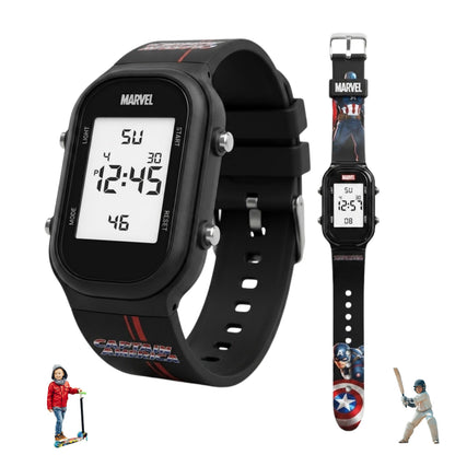 Spiky MV08 Captain America theme Digital Kids Watch