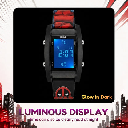 Spiky MV09 Deadpool Digital Watch for Kids