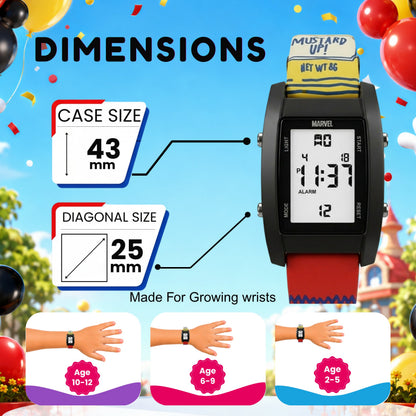 Spiky MV09 Mickey Mouse Digital Watch for Kids