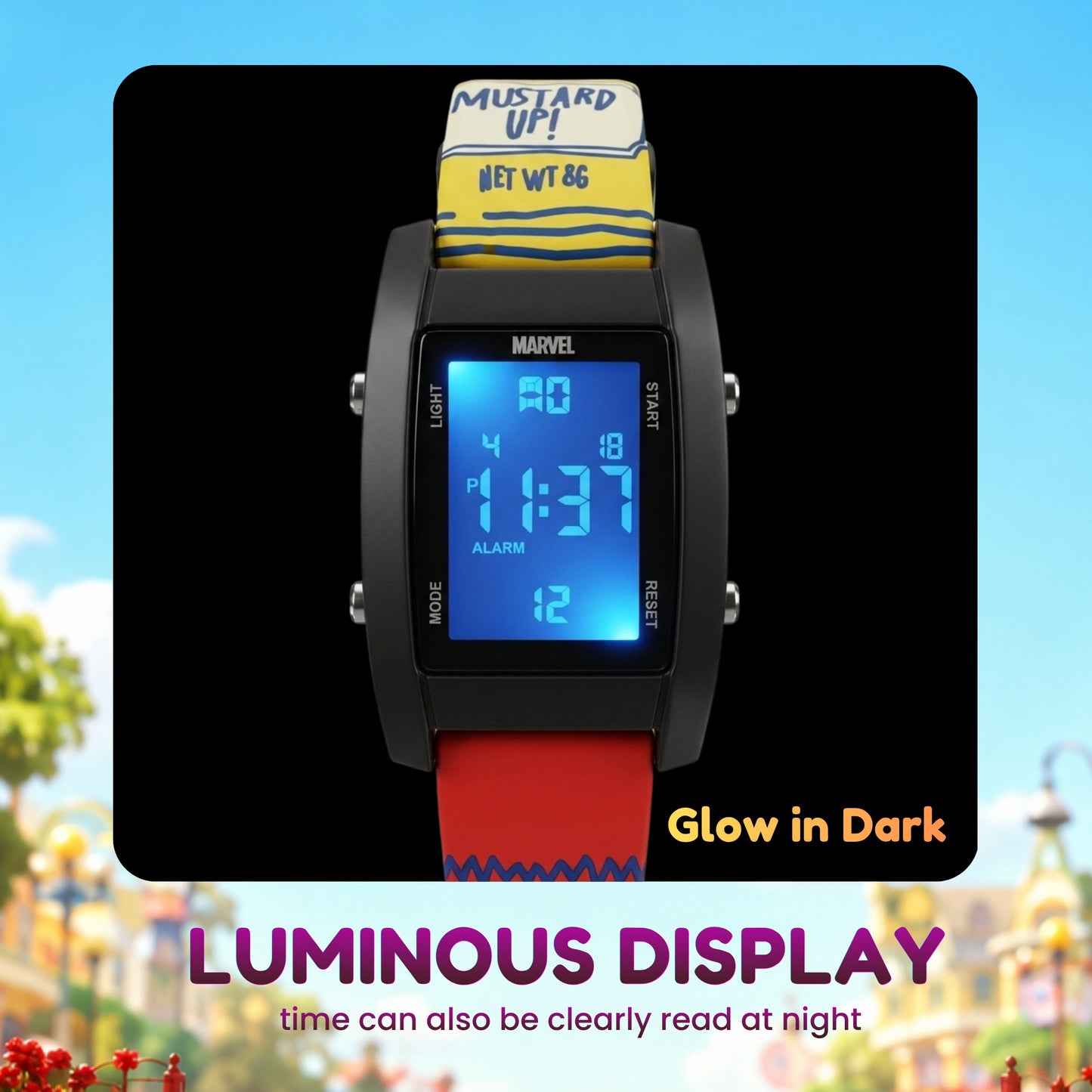 Spiky MV09 Mickey Mouse Digital Watch for Kids
