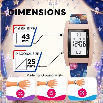 Spiky MV09 Princess Theme Digital Kids Watch