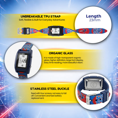 Spiky MV09 Spiderman Digital Watch for Kids