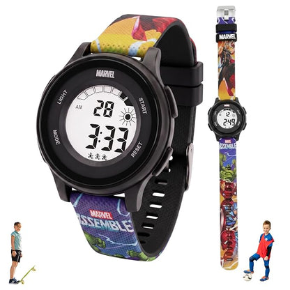 Spiky MV10 Avengers Digital Kids Watch