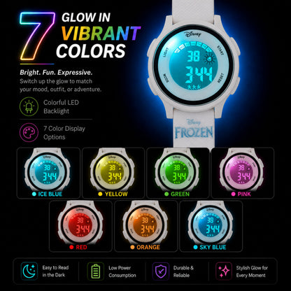 Spiky MV10 Frozen Theme Digital Kids Watch