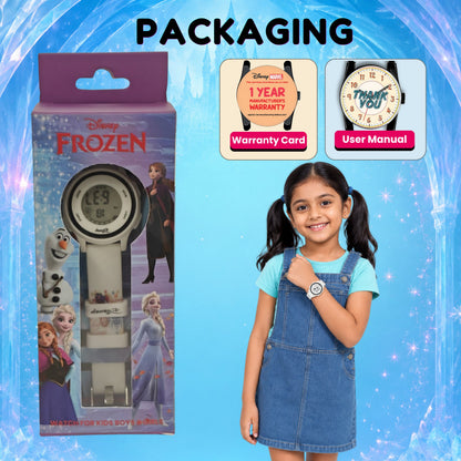 Spiky MV10 Frozen Theme Digital Kids Watch