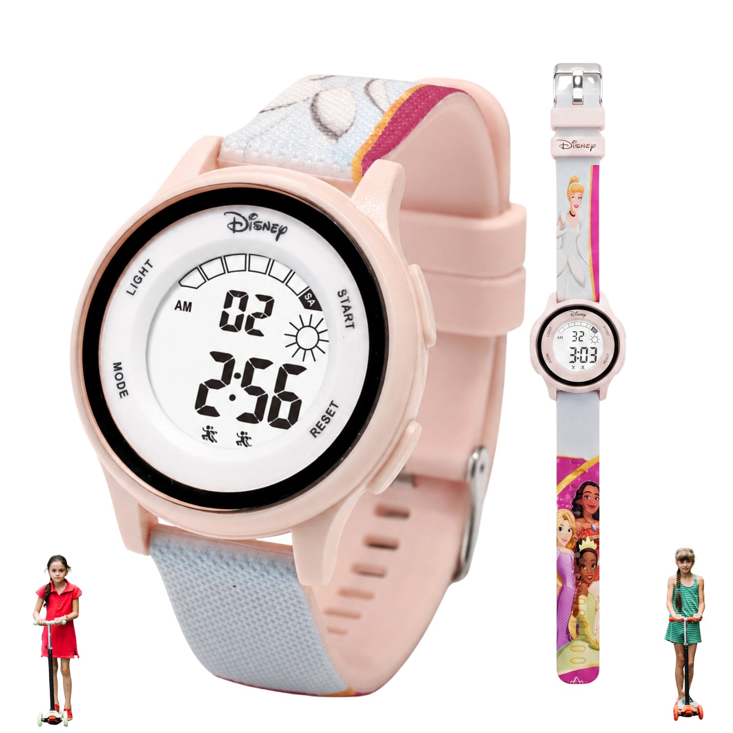Spiky MV10 Princess Theme Digital Kids Watch