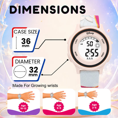 Spiky MV10 Princess Theme Digital Kids Watch