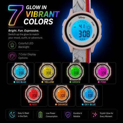 Spiky MV10 Princess Theme Digital Kids Watch